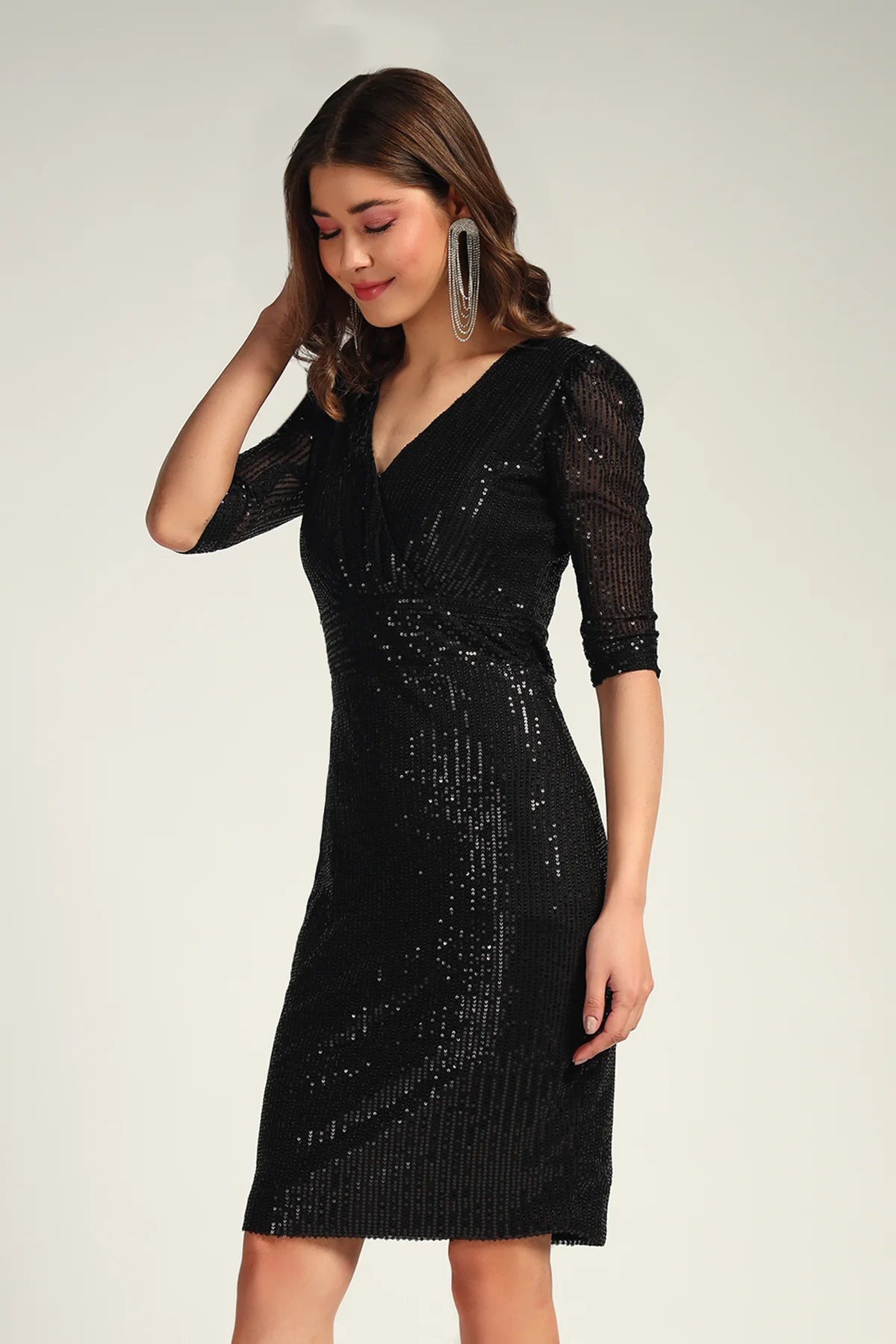 Cocktail Queen Dress, Black