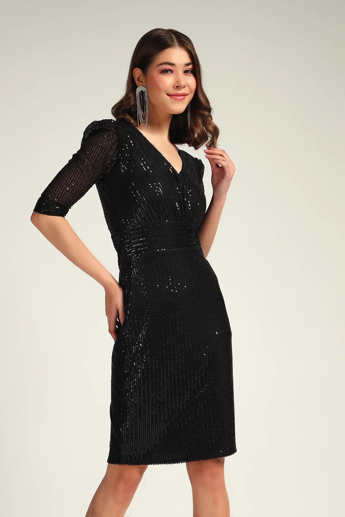 Cocktail Queen Dress, Black