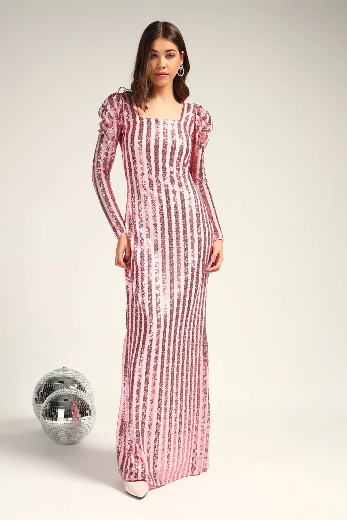 Glow Getter Gown, Queen Pink