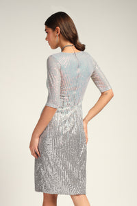 Dazzle Darling Dress – Silverish Lilac