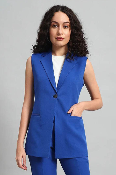 Signature Blazer Co-ord Set – Blue