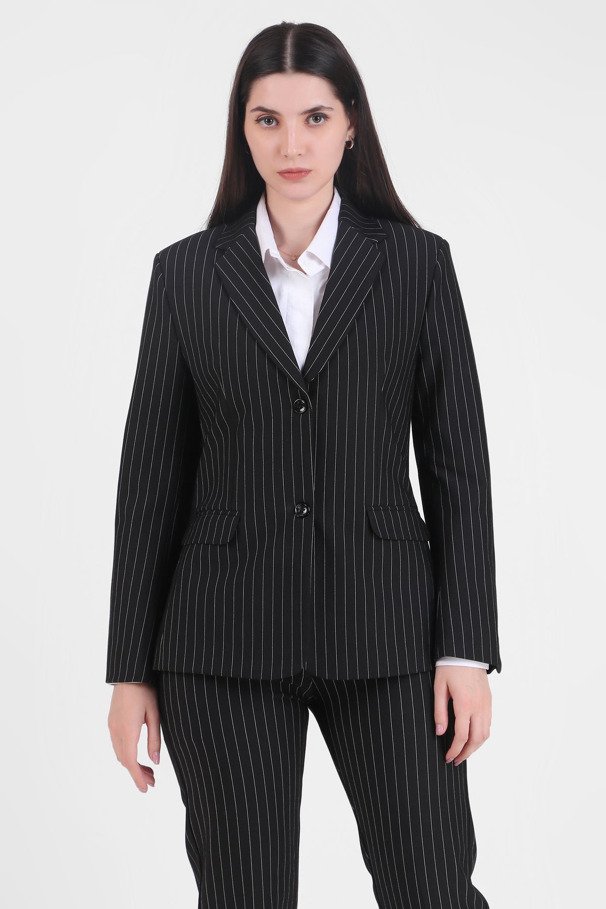 Pinstripe Power Suit Duo