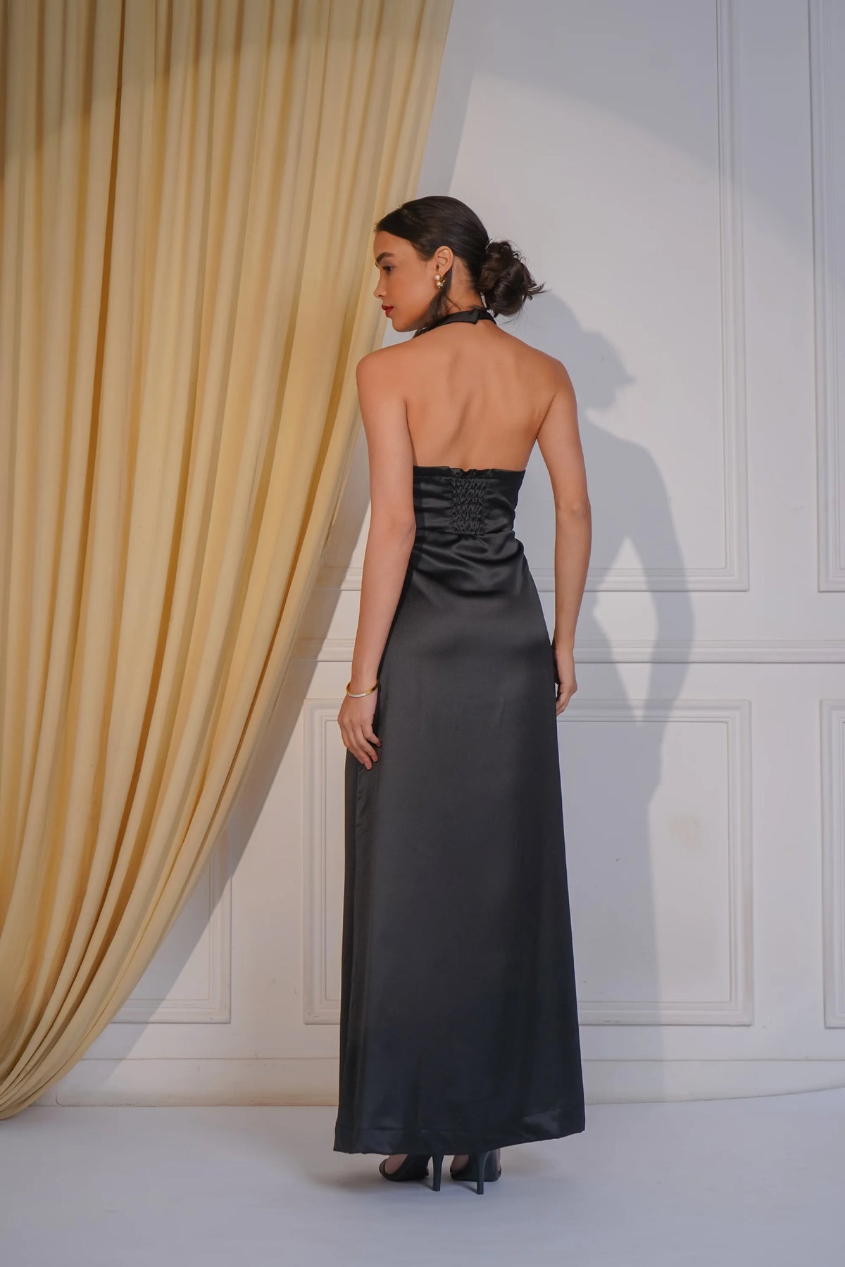 Black Magic Backless Dress