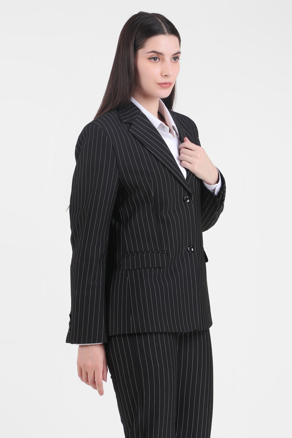 Pinstripe Power Suit Duo