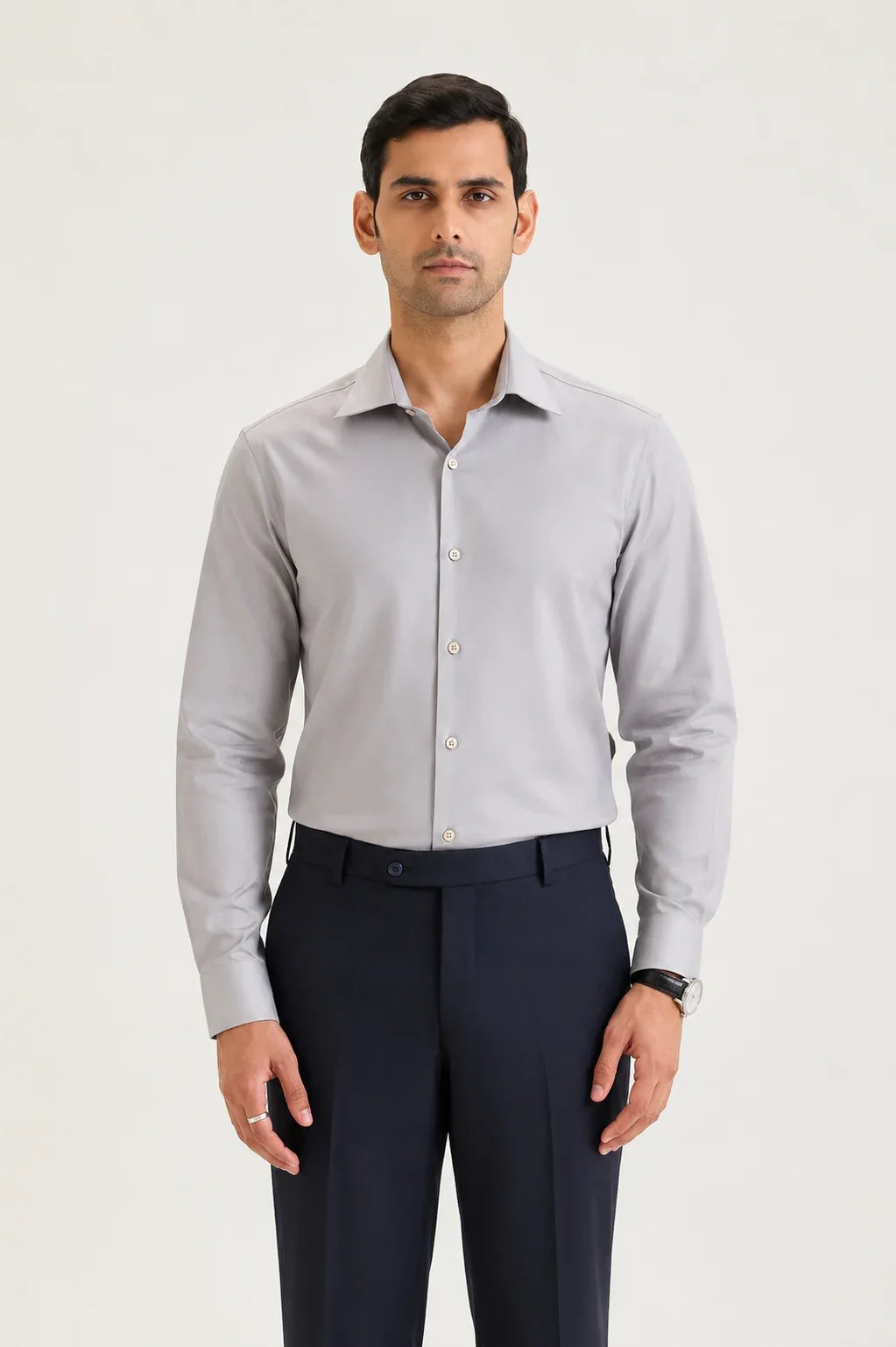 Mettalic Signature Twill Shirt 1