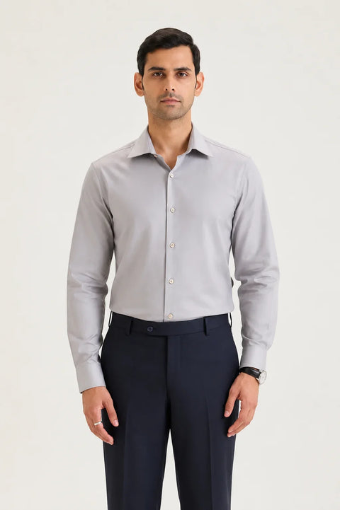 Mettalic Signature Twill Shirt 1
