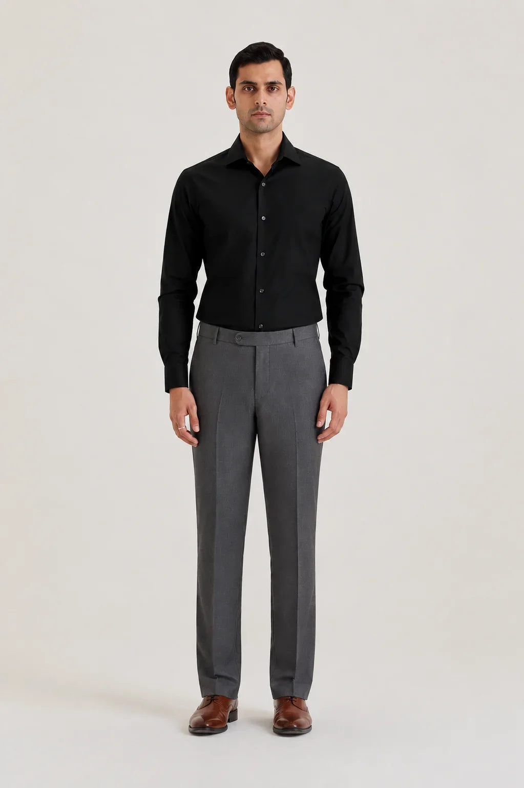 Black Signature Twill Shirt 2