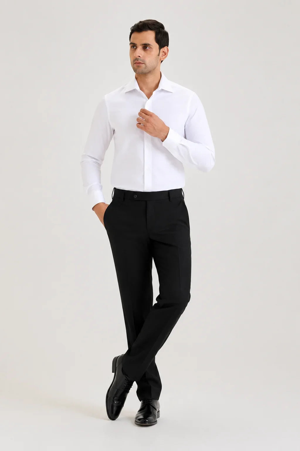 White Signature Twill Shirt 2