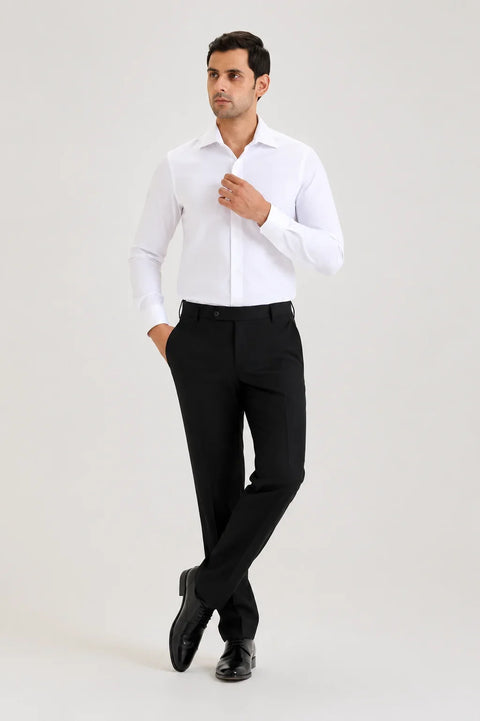 White Signature Twill Shirt 2