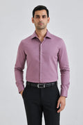 Rose Pink Cotton Sateen Shirt 1