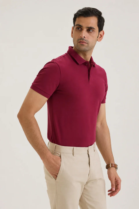 Wine Classic Polo T-Shirt 1