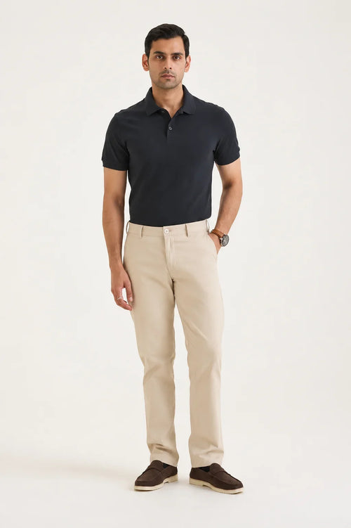 Black Classic Polo T-Shirt 2