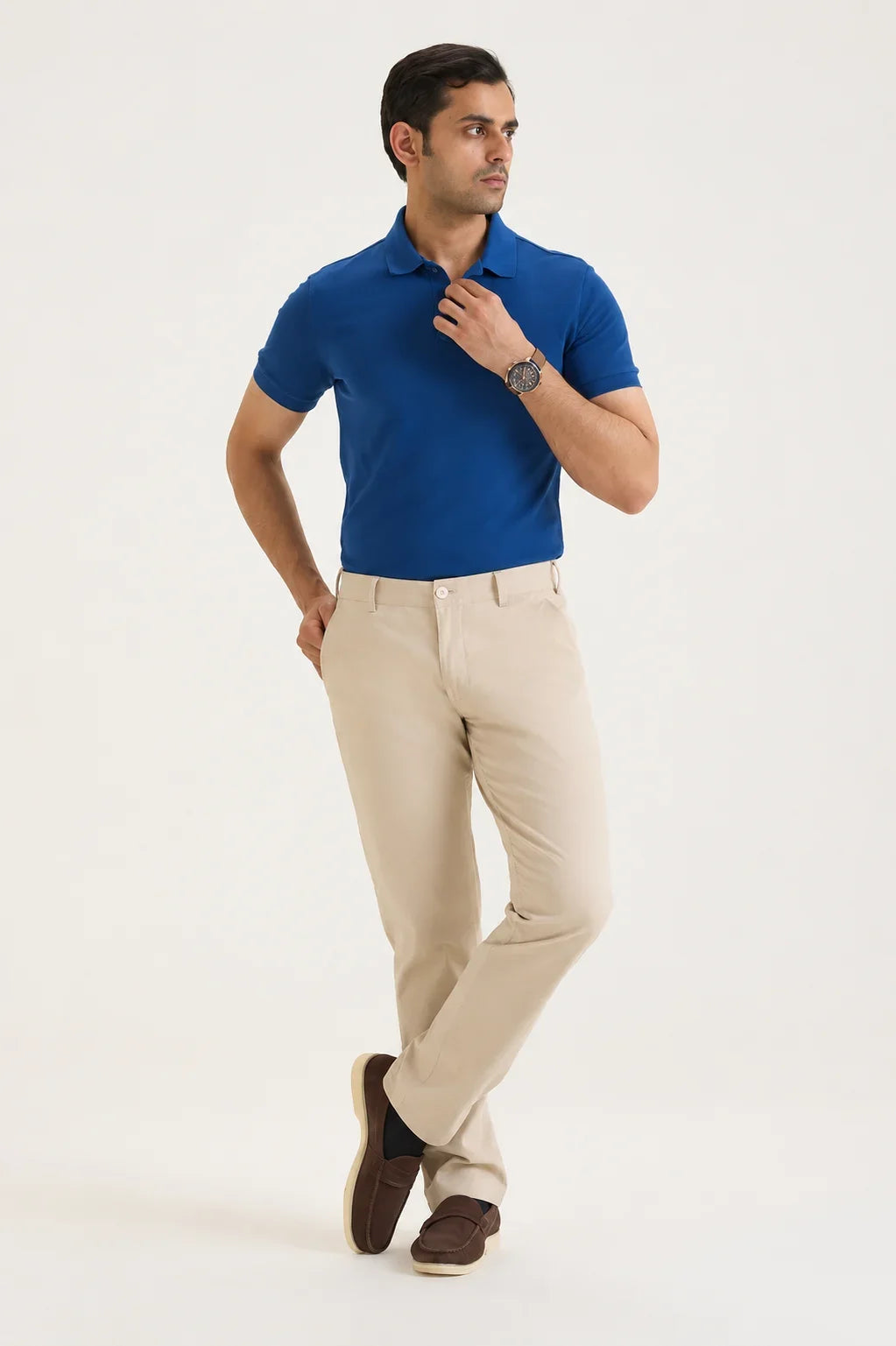 Navy Classic Polo T-Shirt 2