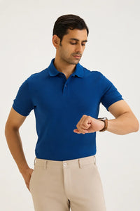 Navy Classic Polo T-Shirt