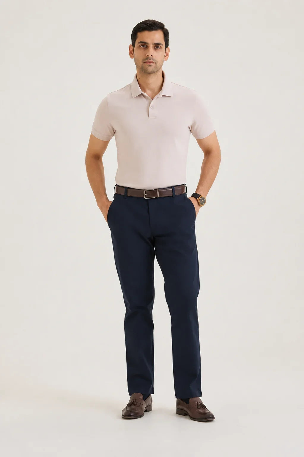 Cool Pink Classic Polo T-Shirt 2