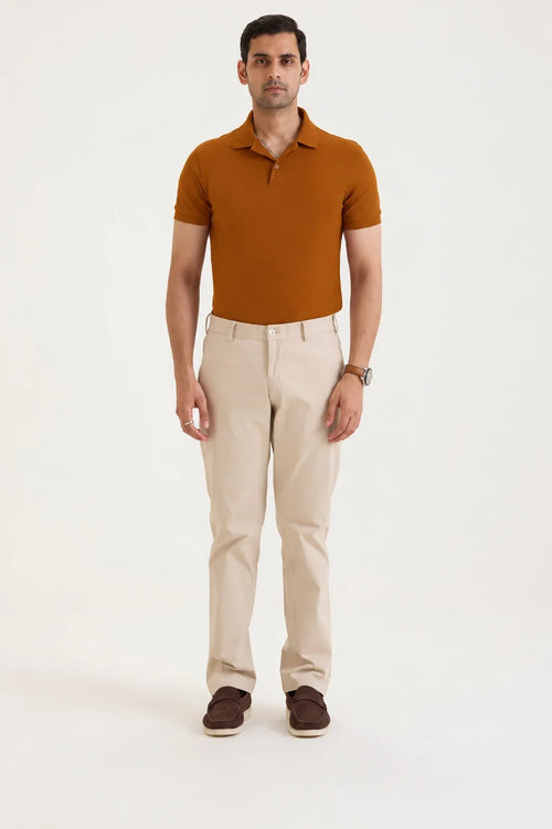 Brown Classic Polo T-Shirt 2