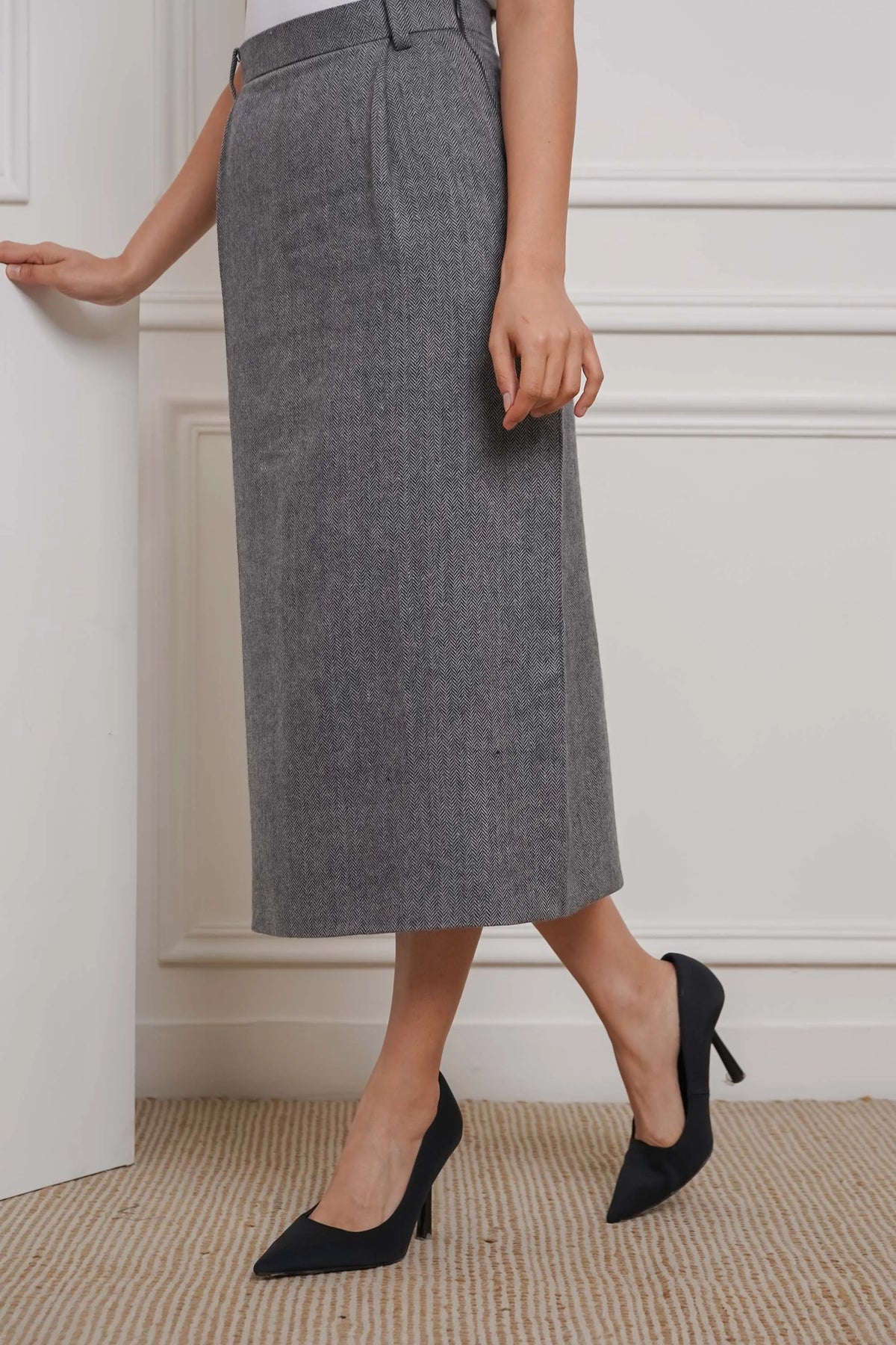 Wool You Be Mine, Wool Pencil Skirt