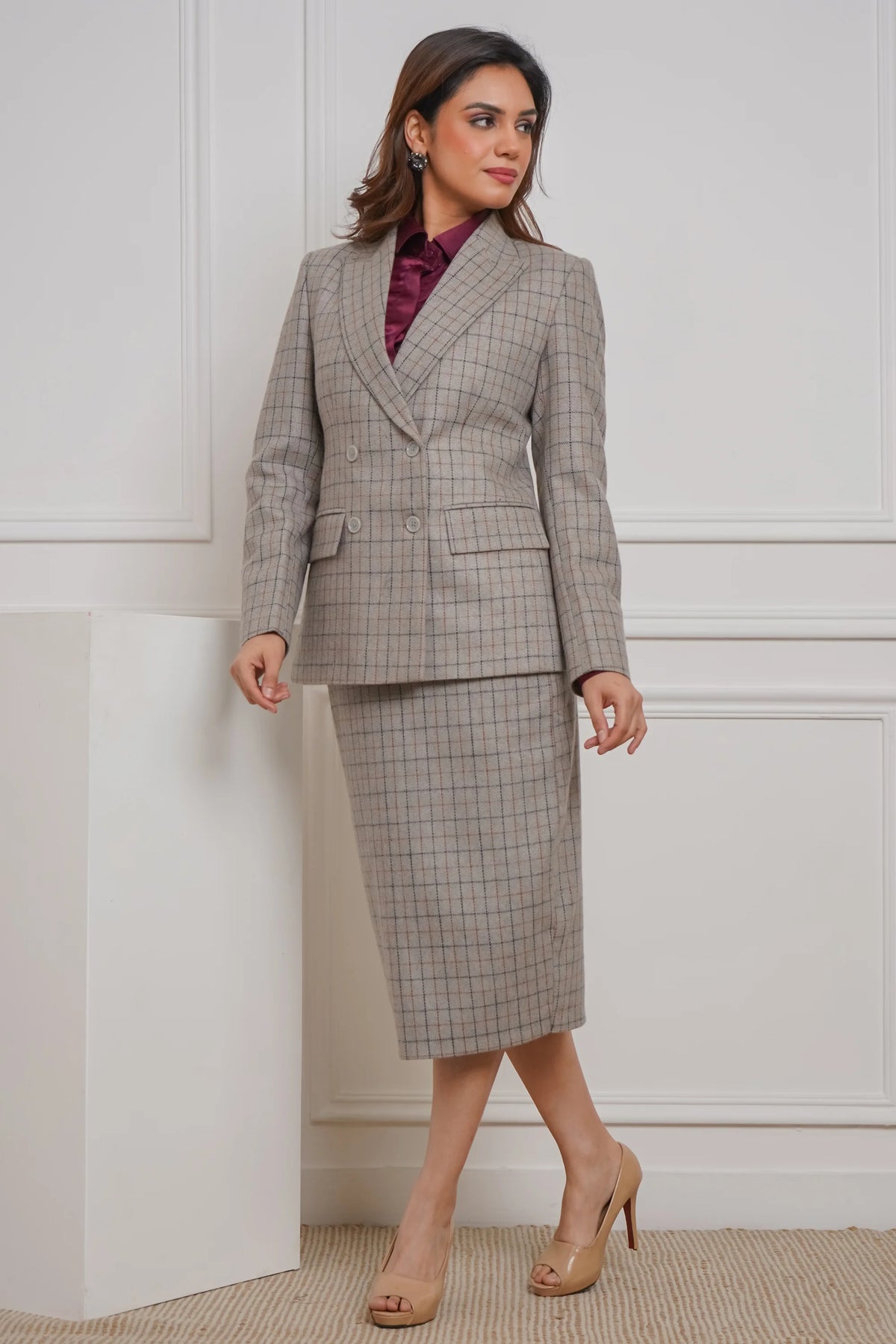 Skirt & Suit Magic, Blazer with Skirt Set