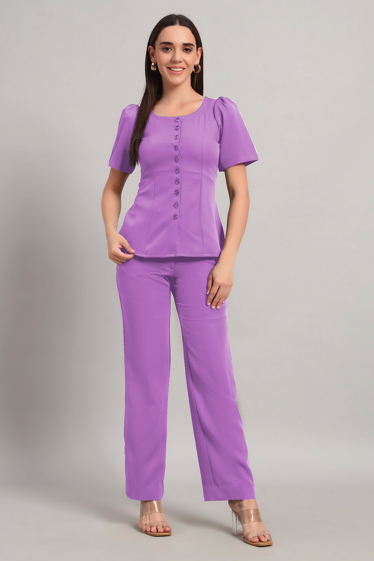 Ease Mode Co-ord, Lilac