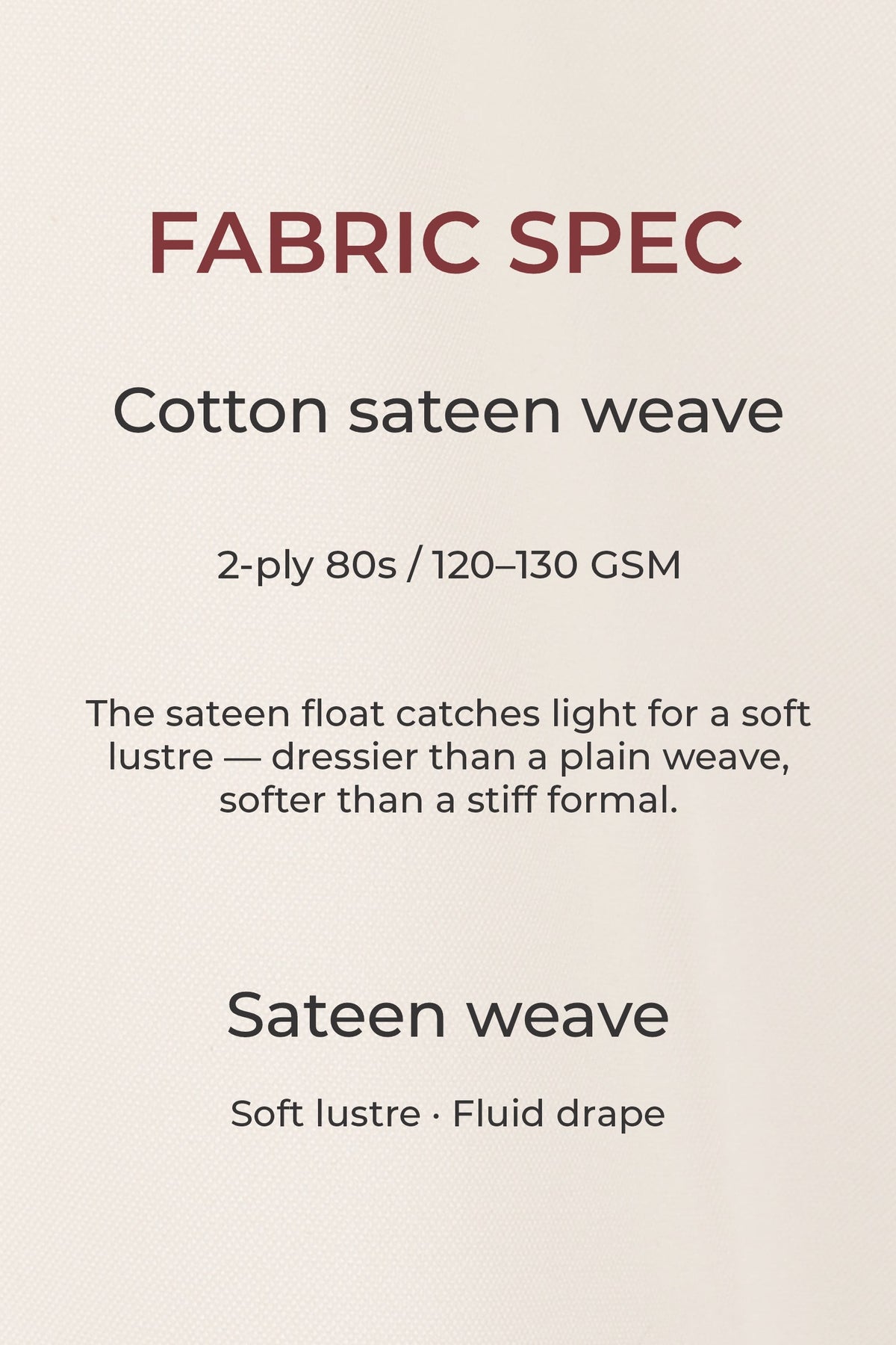 Ash cotton-sateen-shirts fabric 2