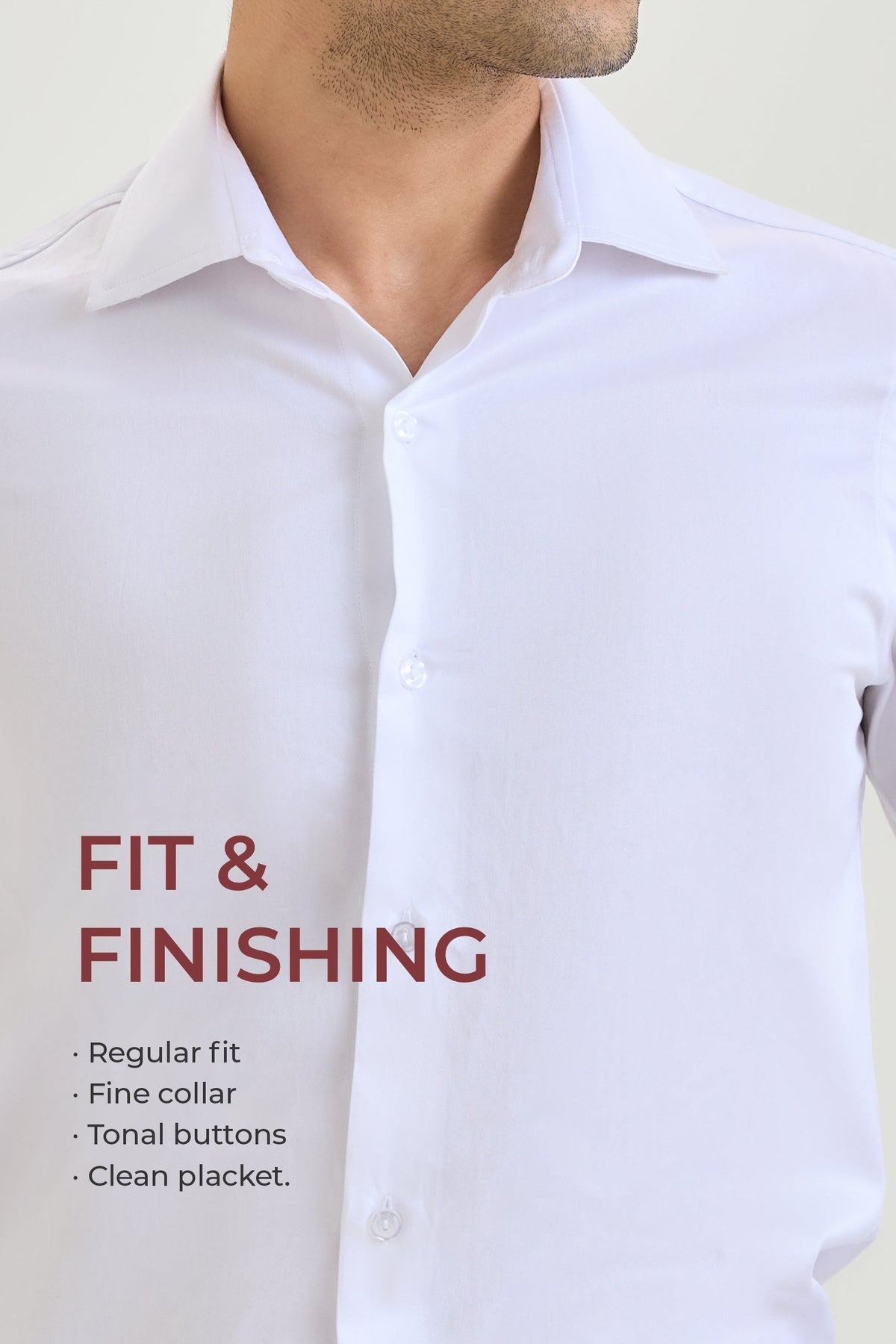 Ash cotton-sateen-shirts fabric 4